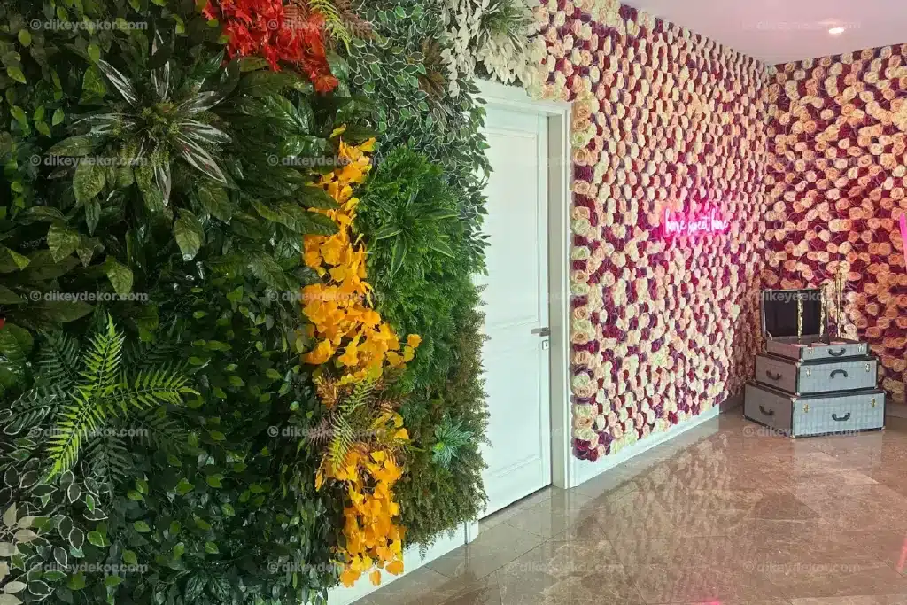 Dikey Dekor - yapay gul duvar yapimi dikey dekor 16 Dikey Dekor - yapay gul duvar yapimi dikey dekor 16