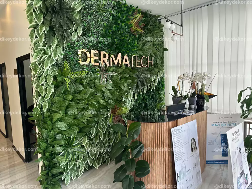 Dikey Dekor - yapay dikey bahce tasarimi dikey dekor 23
