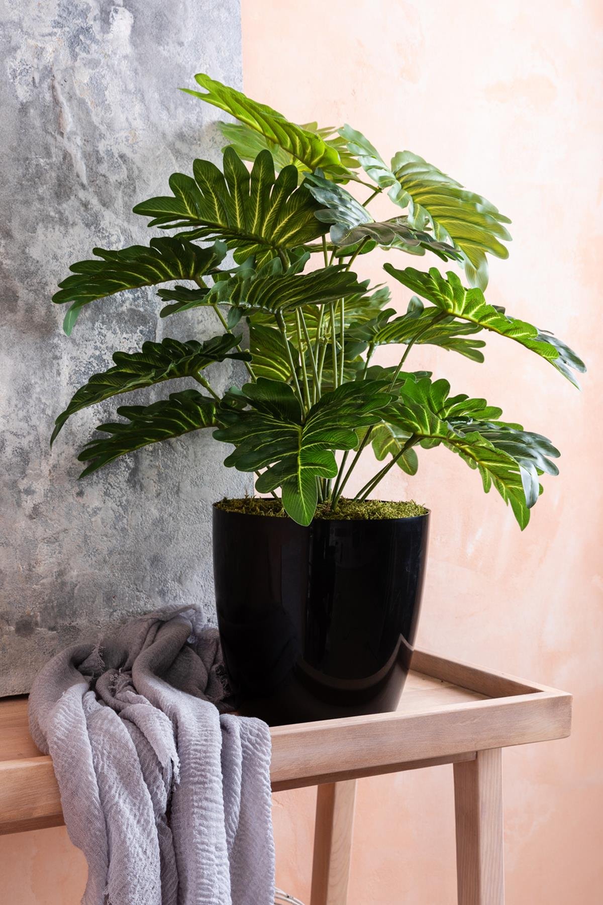 Dikey Dekor - salon kose yapay cicegi 70 cm 3022 Toptan Salon Köşe Yapay Çiçeği 70 Cm - Görsel 4
