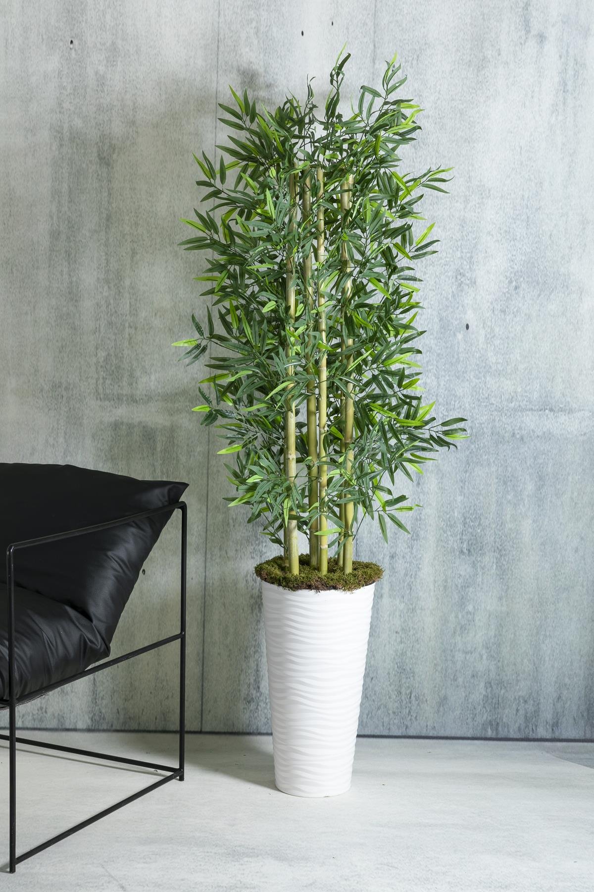 Dikey Dekor - yapay bambu agaci 190 cm 3506 Toptan Yapay Bambu Ağacı 190 cm - Görsel 2