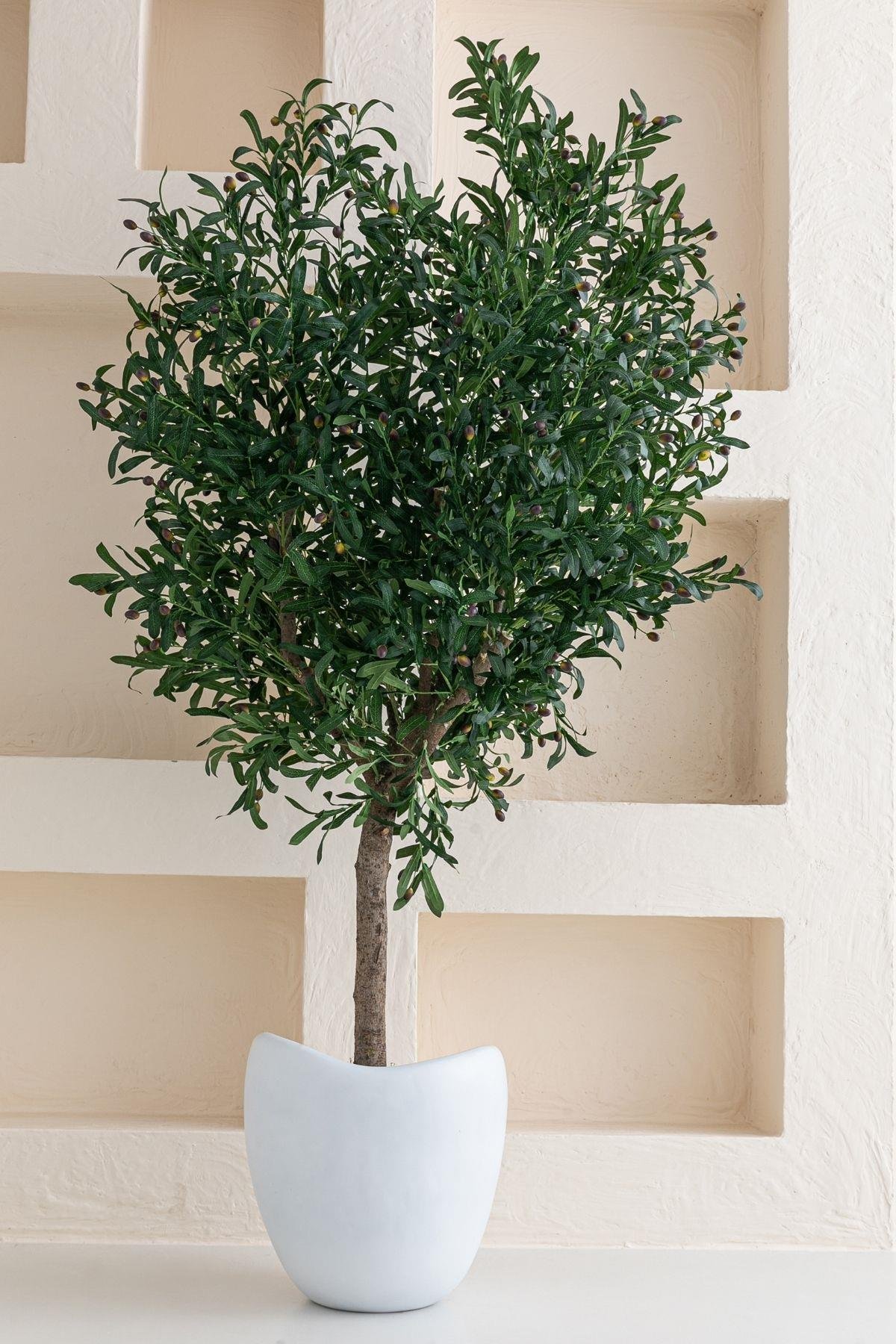 Dikey Dekor - yapay buyuk zeytin agaci 200 cm 7127 Toptan Yapay Büyük Zeytin Ağacı 200 cm - Görsel 2