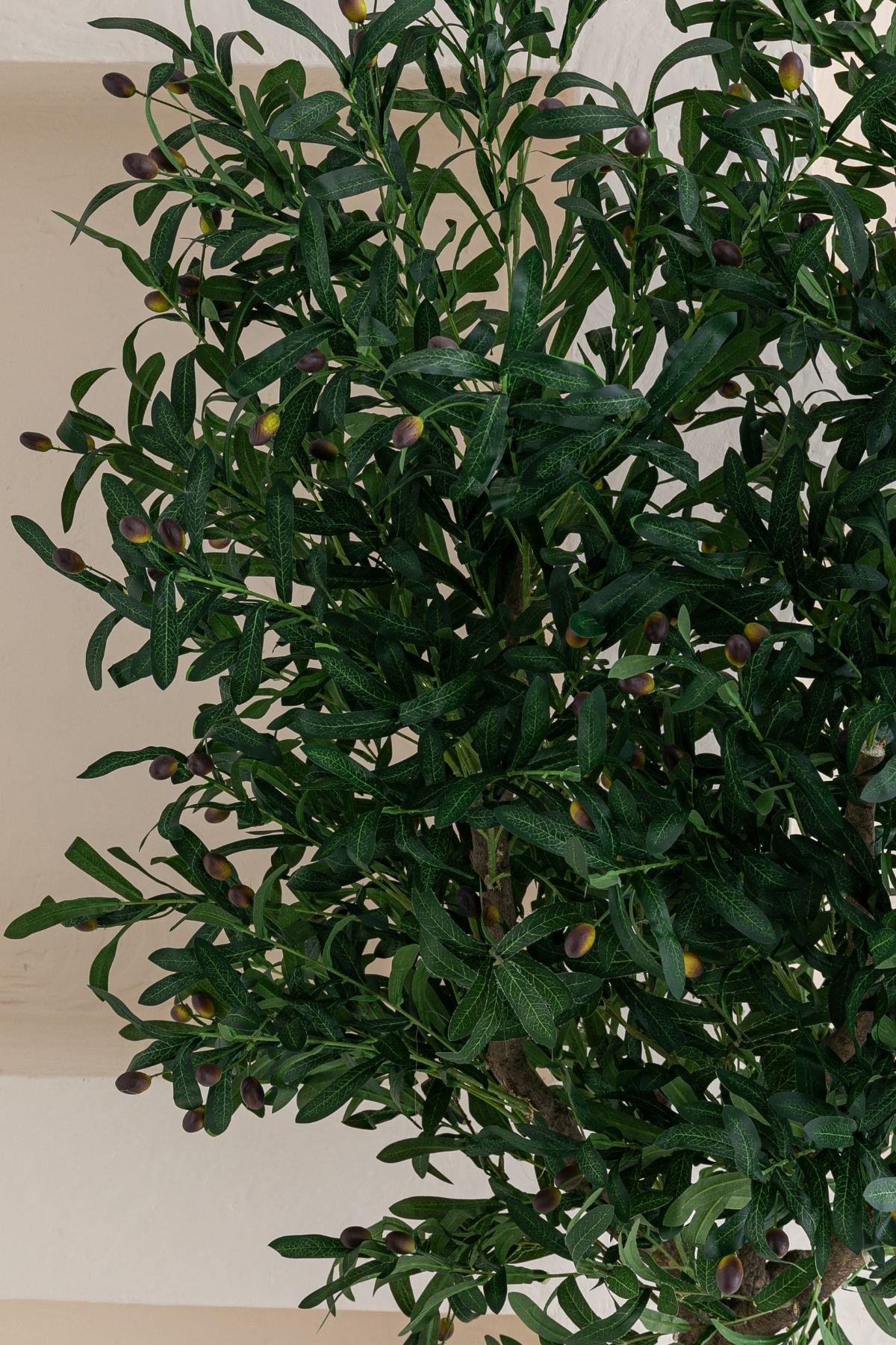 Dikey Dekor - yapay buyuk zeytin agaci 200 cm 7128 Toptan Yapay Büyük Zeytin Ağacı 200 cm - Görsel 3