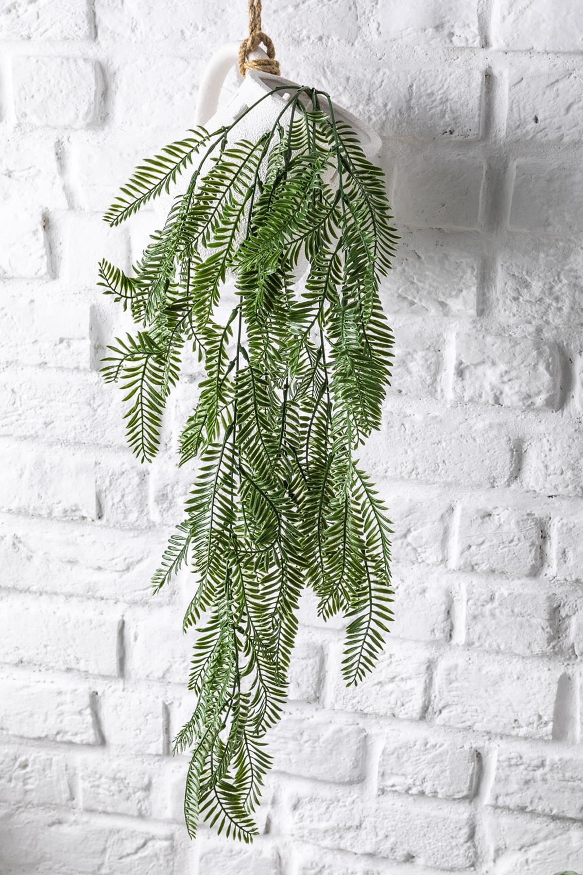 Dikey Dekor - yapay egrelti sarmasik uv korumali 75 cm 5 dal 3784 Toptan Yapay Eğrelti Sarmaşık (Uv) Korumalı 75 Cm 5 Dal (Uv) - Görsel 2