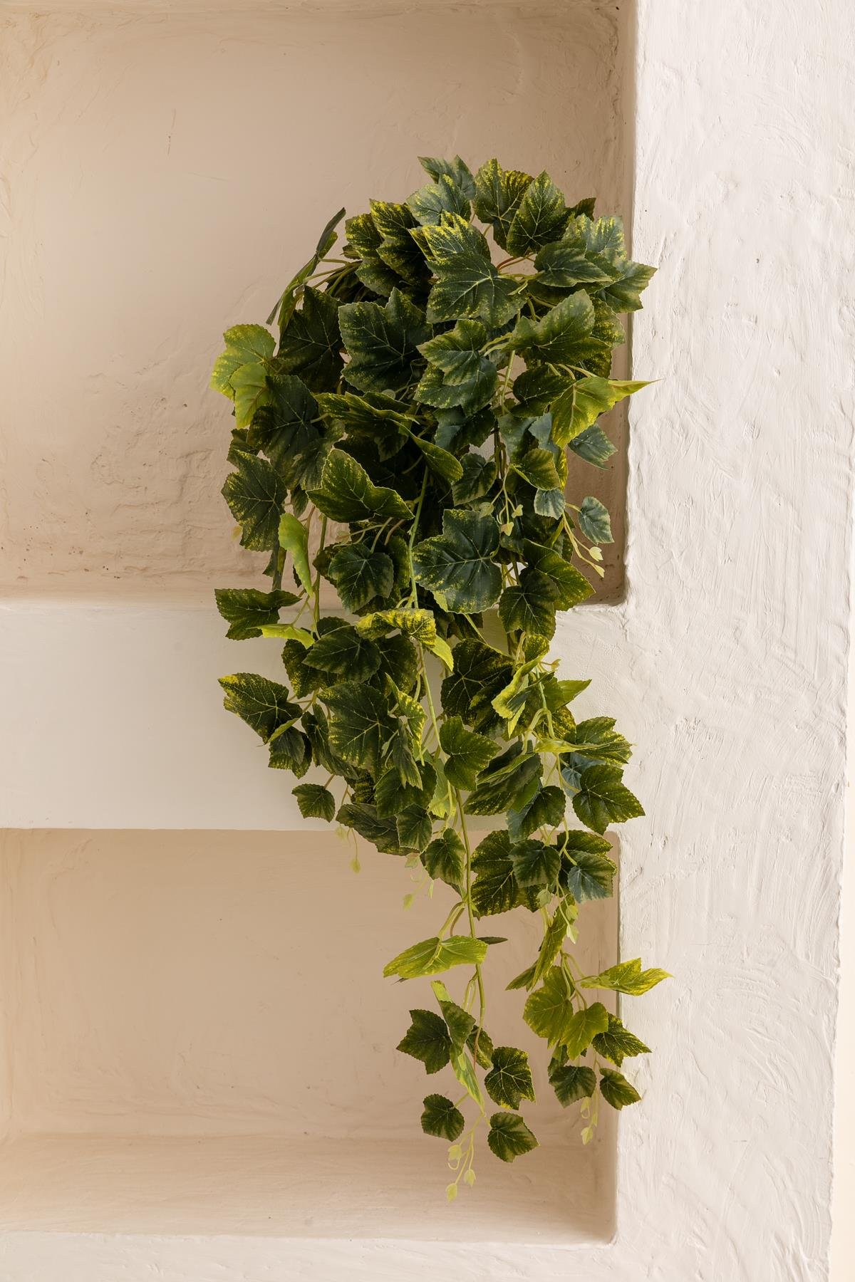 Dikey Dekor - yapay hedera sarmasik 100 cm 8 dall 6808 Toptan Yapay Hedera Sarmaşık 100 Cm 9 Dal-Yeşil / STANDART - Görsel 2