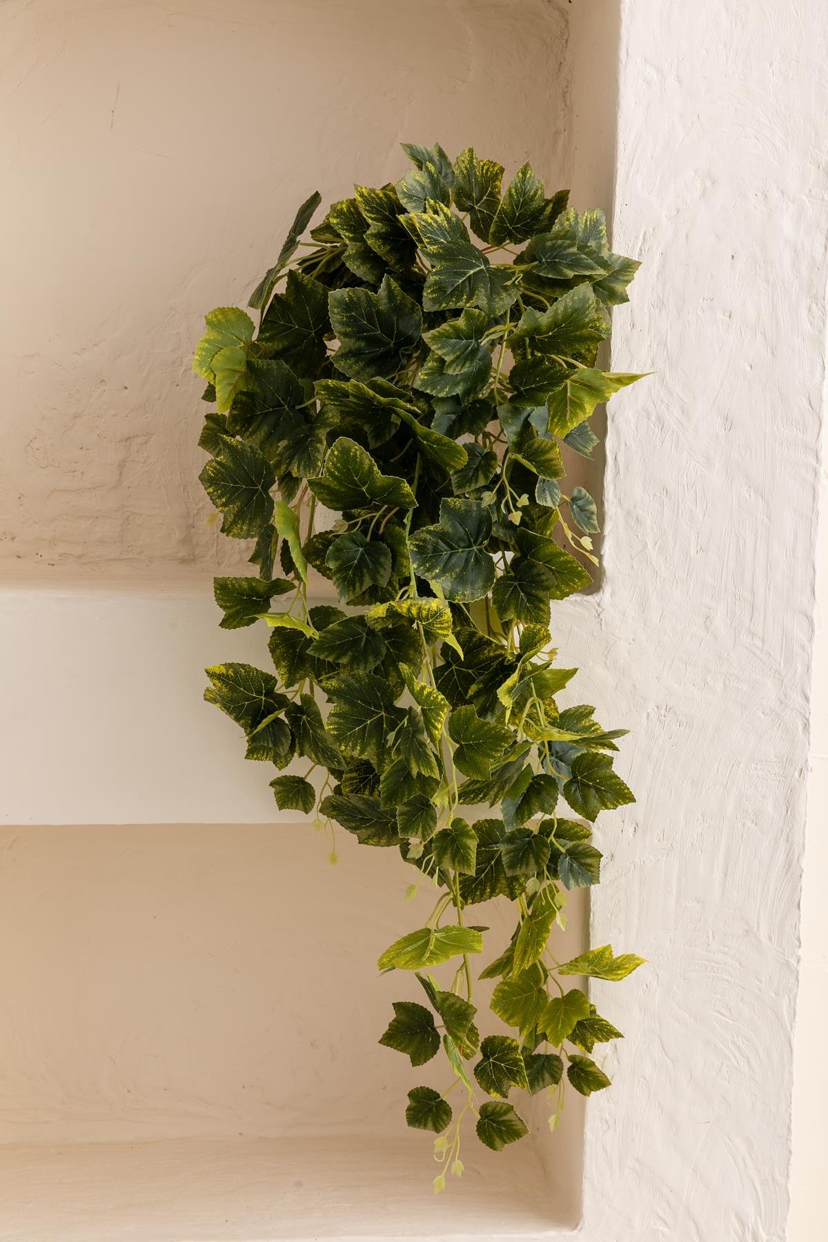 Dikey Dekor - yapay hedera sarmasik 100 cm 9 dal koyu yesil 7054 Toptan Yapay Hedera Sarmaşık 100 Cm 9 Dal Koyu Yeşil - Görsel 2