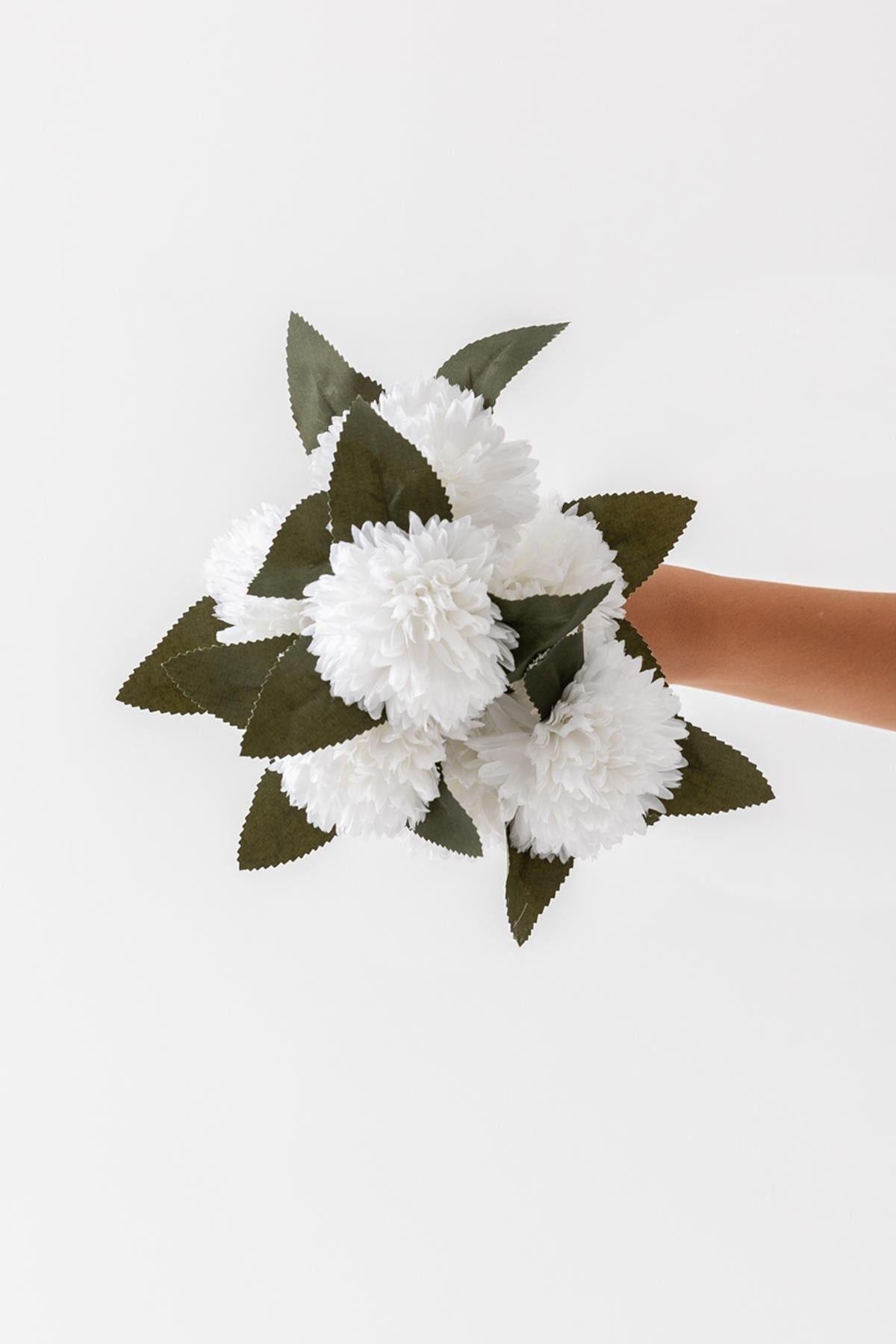 Dikey Dekor - yapay kasimpati cicegi beyaz 40 cm 7 dal 4611 Toptan Yapay Kasımpatı Çiçeği Beyaz 40 Cm 5 Dal - Görsel 3
