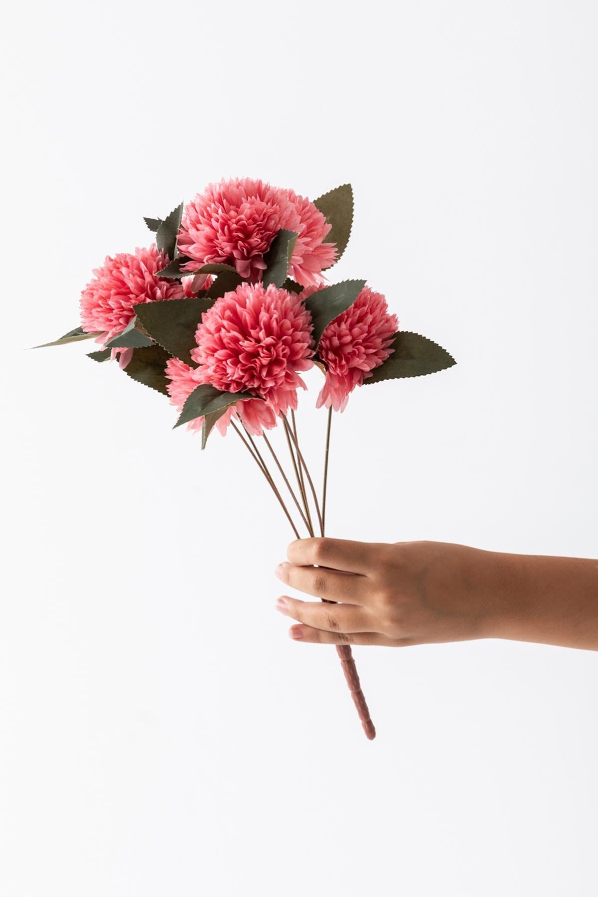 Dikey Dekor - yapay kasimpati cicegi pembe 40 cm 7 dal 3079 Toptan Yapay Kasımpatı Çiçeği Pembe 40 Cm 7 Dal - Görsel 3