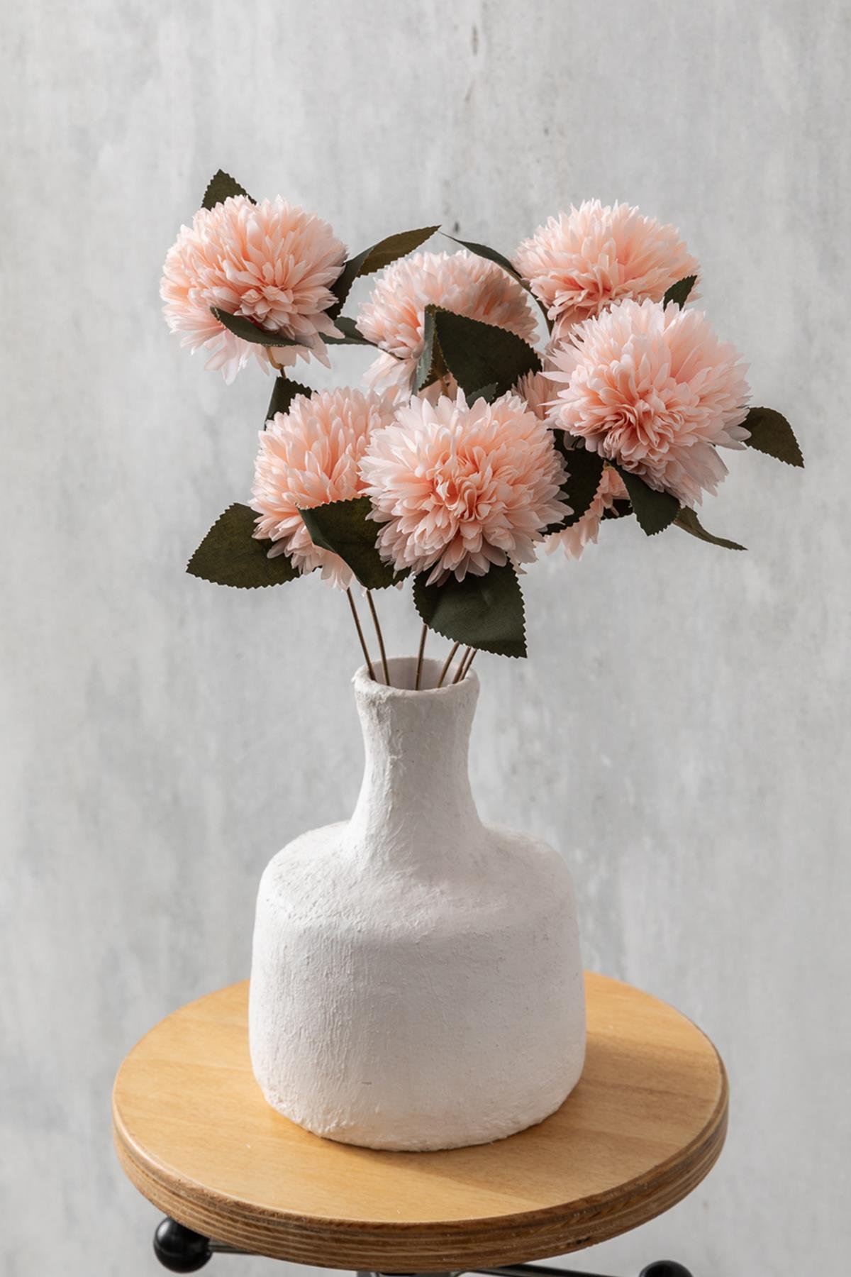 Dikey Dekor - yapay kasimpati cicegi somon 40 cm 7 dal 3041 Toptan Yapay Kasımpatı Çiçeği Somon 40 Cm 7 Dal - Görsel 4