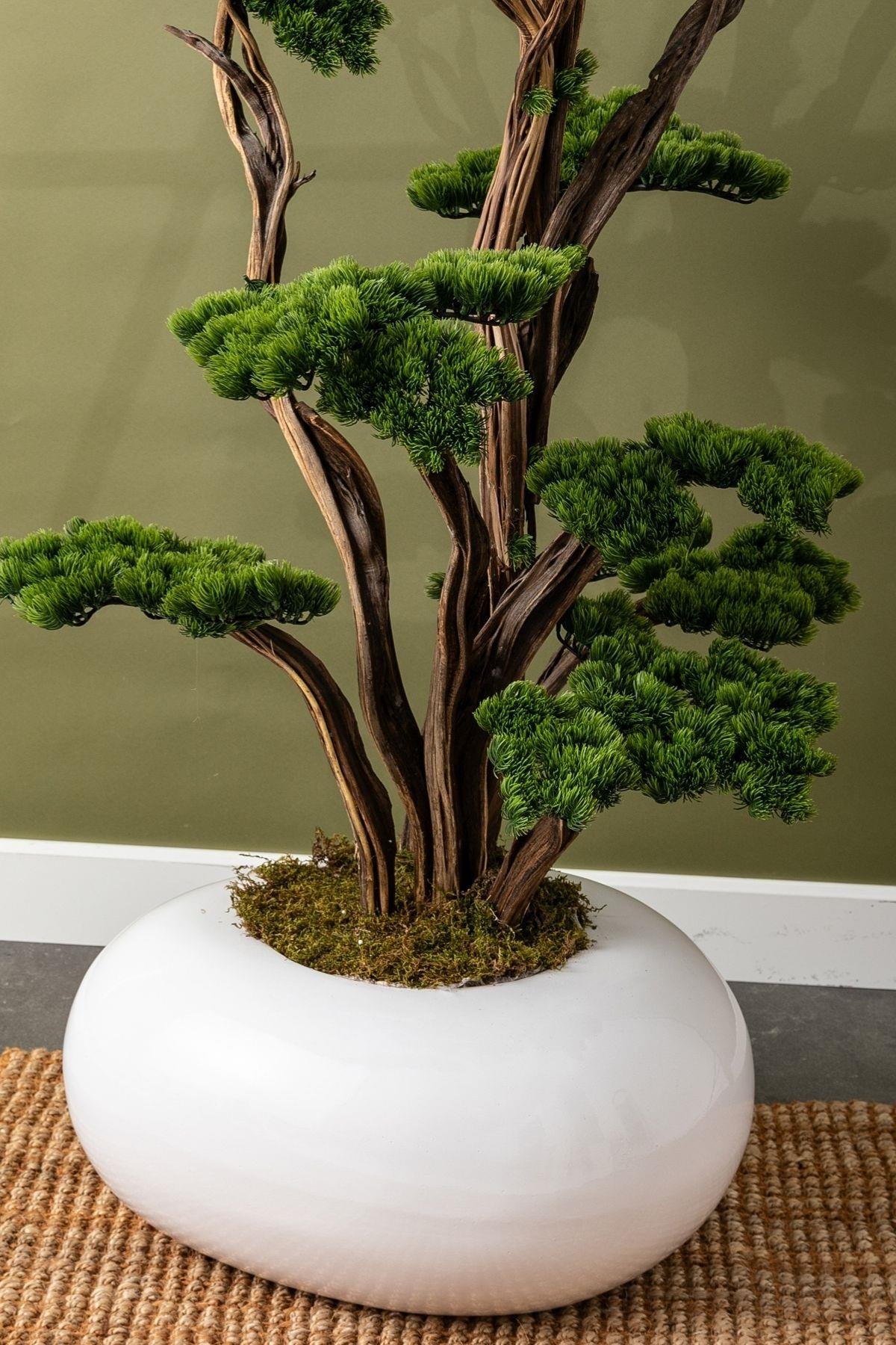 Dikey Dekor - yapay lux bonsai agaci 200 cm 40 dal 7456 Toptan Yapay Lüx Bonsai Ağacı 200 cm 40 Dal - Görsel 3