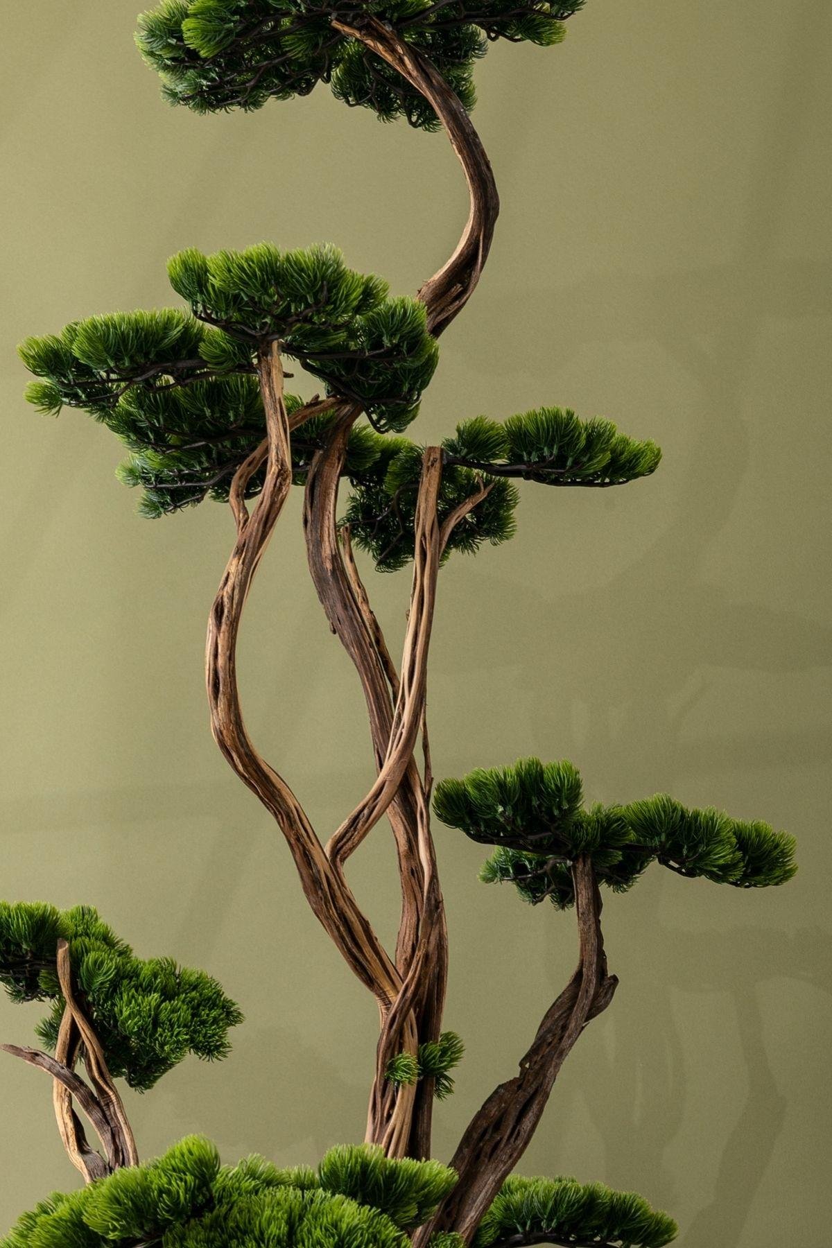 Dikey Dekor - yapay lux bonsai agaci 200 cm 40 dal 7457 Toptan Yapay Lüx Bonsai Ağacı 200 cm 40 Dal - Görsel 4