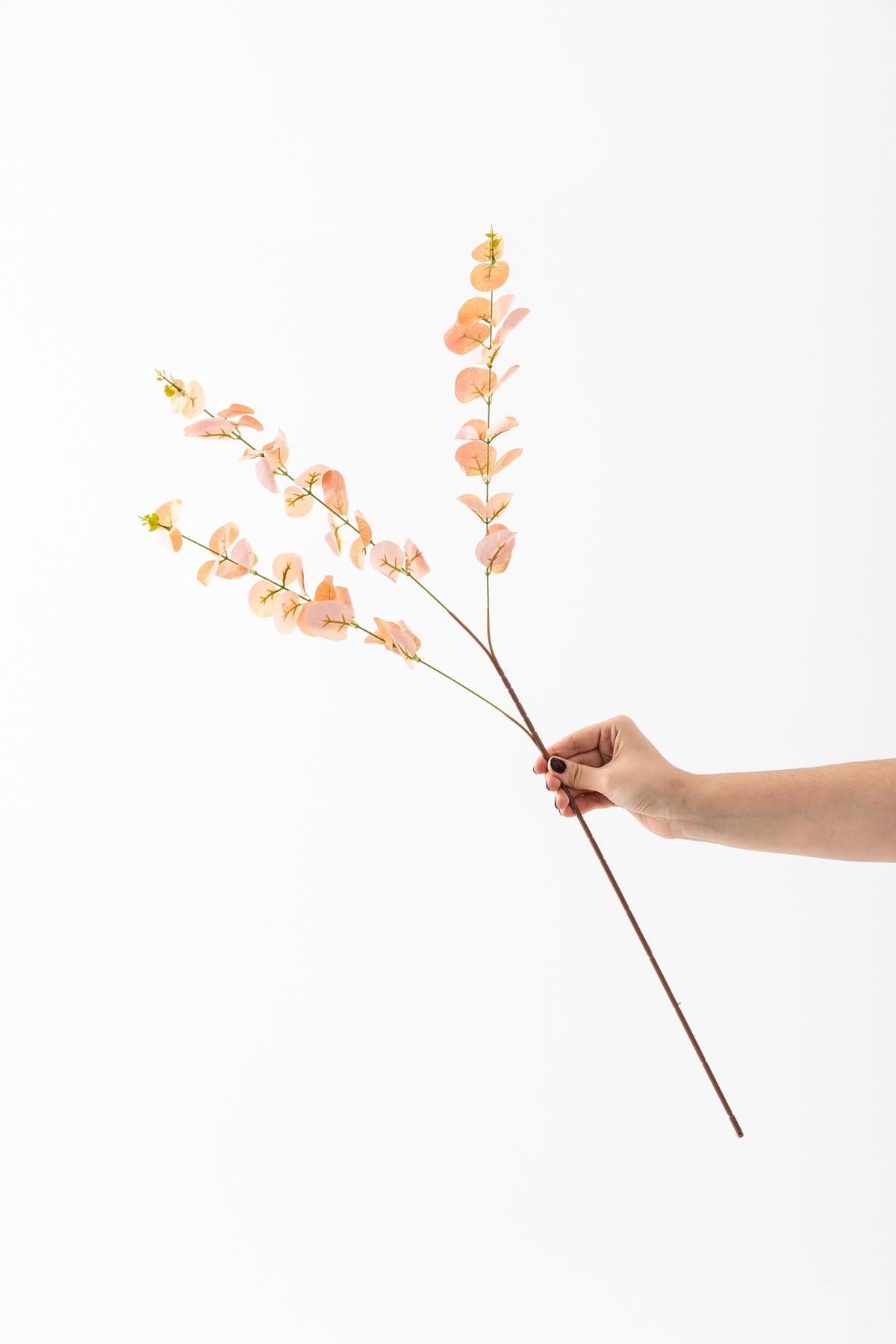 Dikey Dekor - yapay okaliptus dali 80 cm 3 dal 6955 Toptan Yapay Okaliptus Dalı 80 Cm 3 Dal-Koyu Yeşil / STANDART - Görsel 2