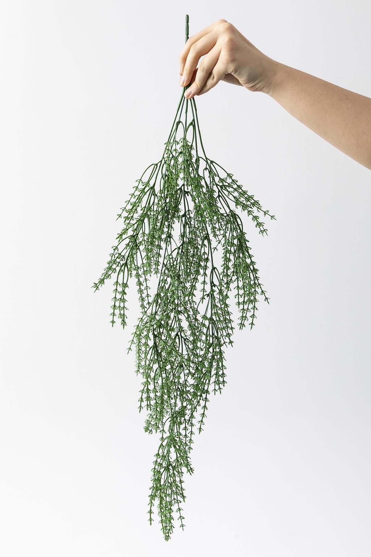 Dikey Dekor - yapay ot sarmasik koyu yesil uv korumali 80 cm 5 dal 4146 Toptan Yapay Ot Sarmaşık Koyu Yeşil (Uv) Korumalı 80 Cm 5 Dal (Uv) - Görsel 4