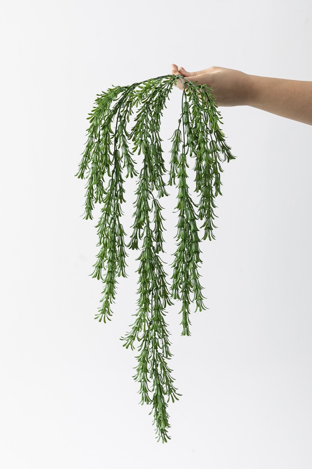 Dikey Dekor - yapay puskullu sarmasik uv korumali 80 cm 5 dal 3765 Toptan Yapay Püsküllü Sarmaşık (Uv) Korumalı Koyu Yeşil 80 Cm 5 Dal (Uv) - Görsel 3