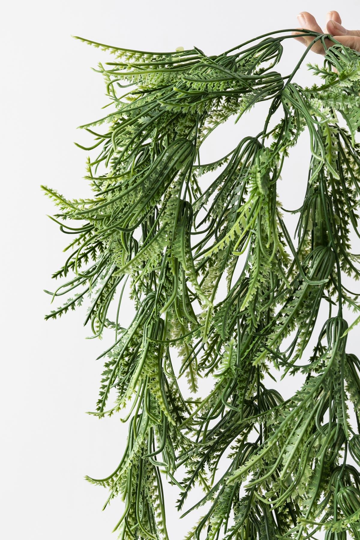 Dikey Dekor - yapay sarmasik ifteri uv korumali yesil 80 cm 5 dal 3823 Toptan Yapay Sarmaşık İfteri (Uv) Korumalı Yeşil 80 Cm 5 Dal (Uv) - Görsel 4