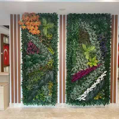 Yapay Dikey Bahçe Ayhan Şahenk Ortaokulu