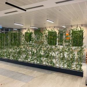 BEDAŞ Yemekhane (Şişli) Yapay Dikey Bahçe Projesi