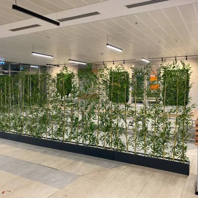 Yapay Dikey Bahçe BEDAŞ Yemekhane (Şişli) 2