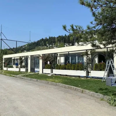 Yapay Dikey Bahçe Eyüp Saffron Cafe4